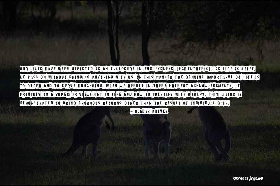 Yaduvanshi Mahendergarh Quotes By Gladys Adevey Yaduvanshi Mahendergarh Quotes By Gladys Adevey