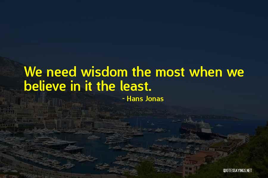 Yahnundasis Quotes By Hans Jonas Yahnundasis Quotes By Hans Jonas
