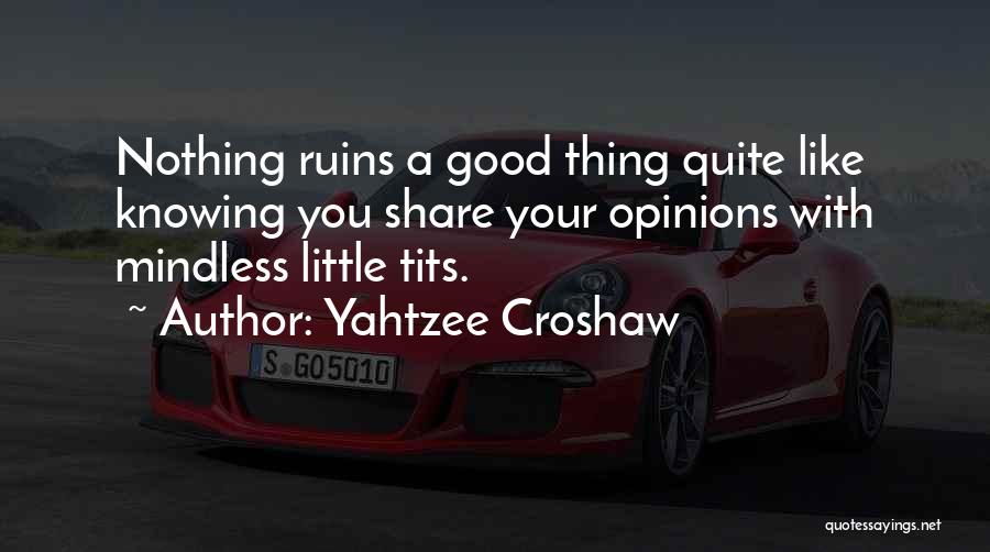 Yahtzee Croshaw Quotes 1443325