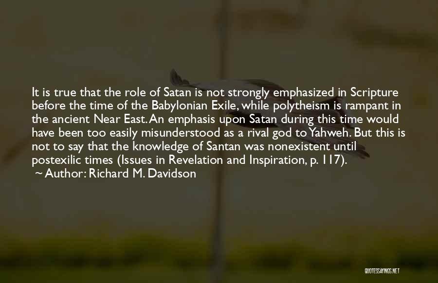 Yahweh Quotes By Richard M. Davidson