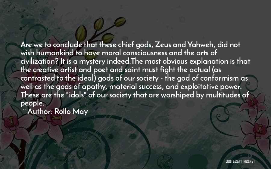 Yahweh Quotes By Rollo May