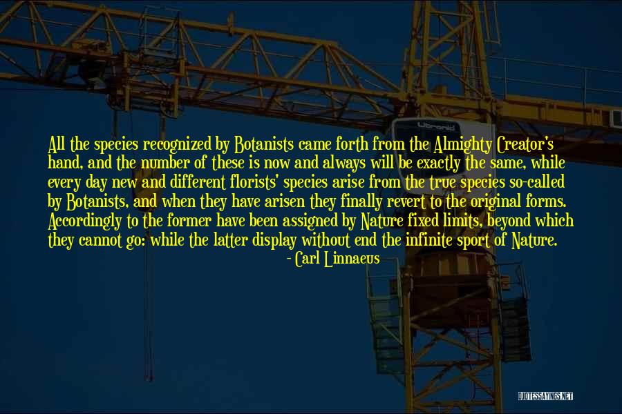 Yahwehs Restoration Quotes By Carl Linnaeus Yahwehs Restoration Quotes By Carl Linnaeus