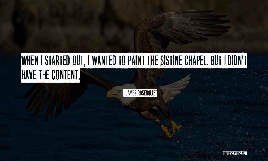 Yahwehs Restoration Quotes By James Rosenquist Yahwehs Restoration Quotes By James Rosenquist