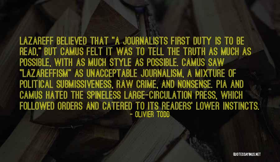 Yallini Quotes By Olivier Todd Yallini Quotes By Olivier Todd