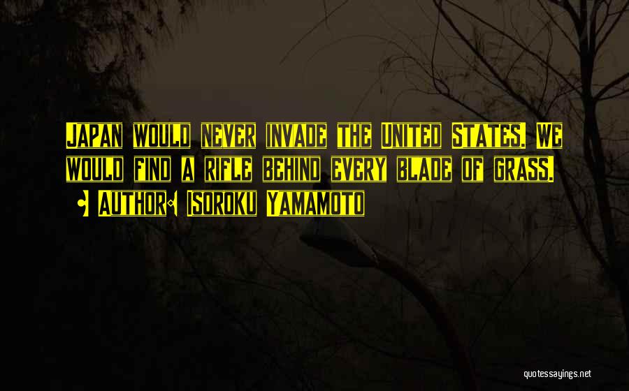 Yamamoto Quotes By Isoroku Yamamoto