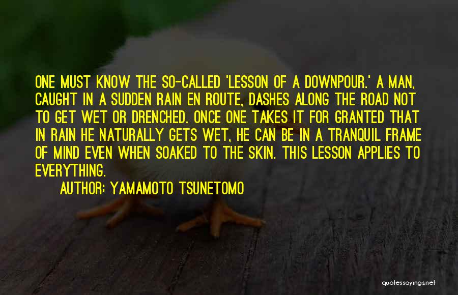 Yamamoto Tsunetomo Quotes 1712293