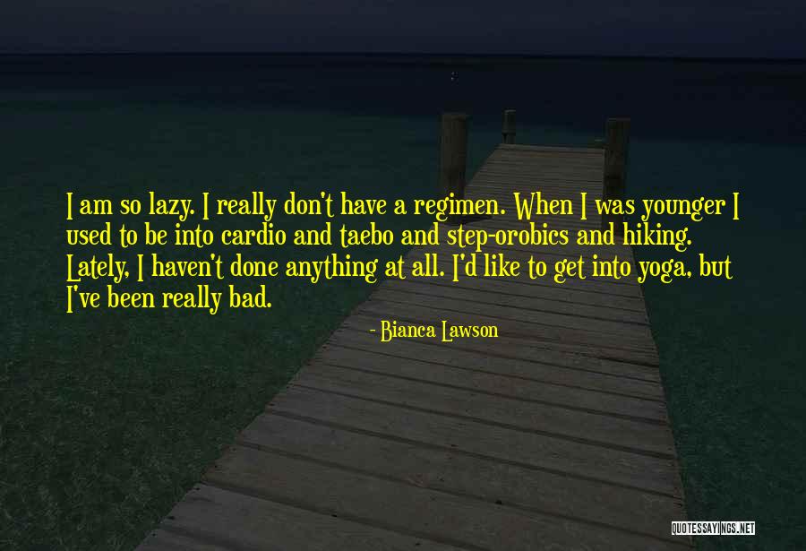 Yanagi Yurina Quotes By Bianca Lawson Yanagi Yurina Quotes By Bianca Lawson