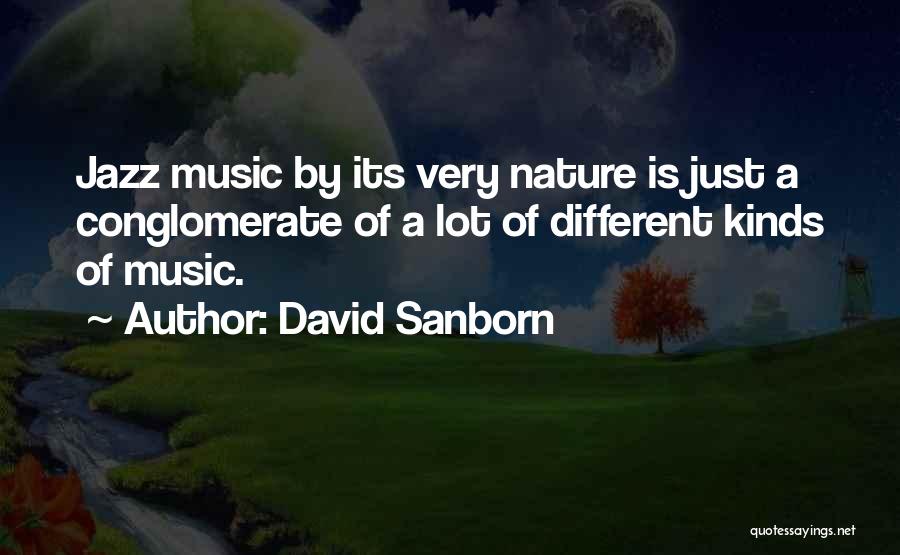 Yanan Quotes By David Sanborn