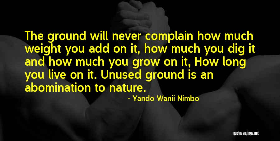 Yando Wanii Nimbo Quotes 1695567