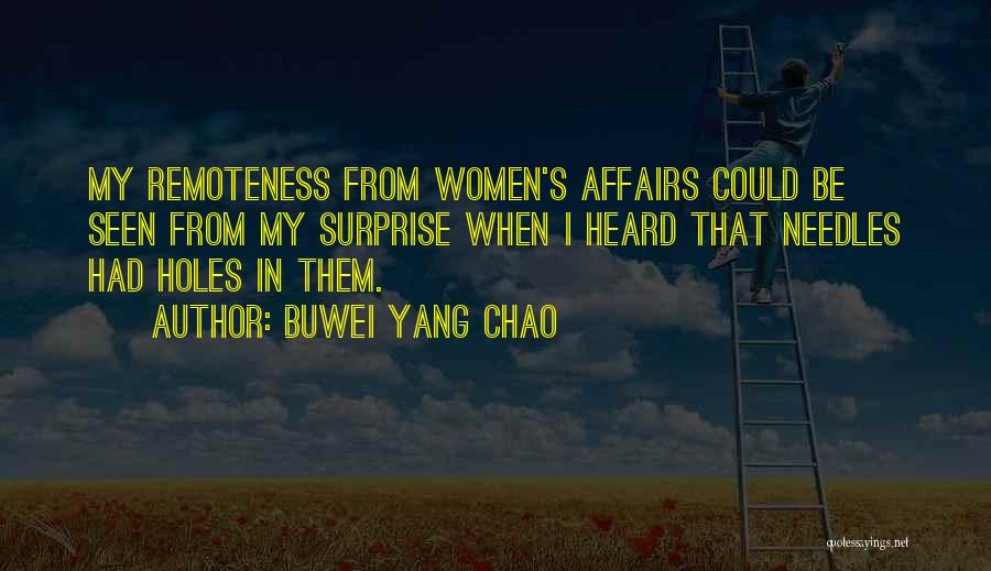 Yang Yang Quotes By Buwei Yang Chao