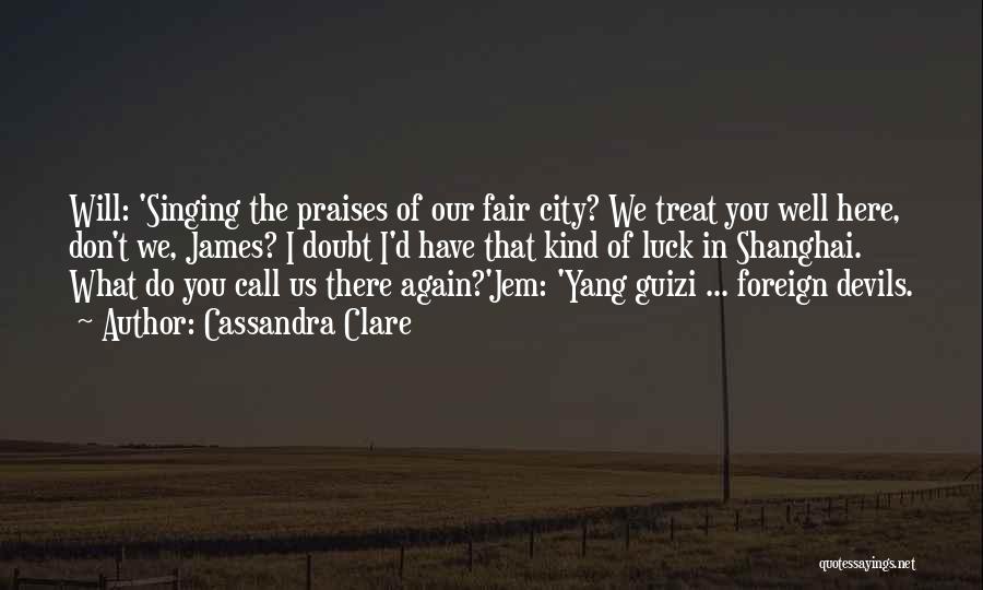 Yang Yang Quotes By Cassandra Clare