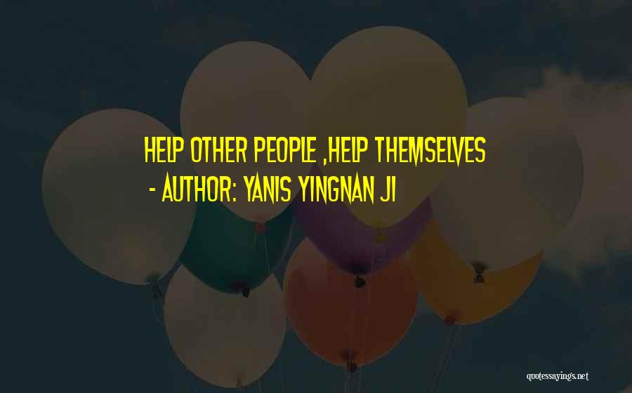 Yanis Yingnan JI Quotes 1855518