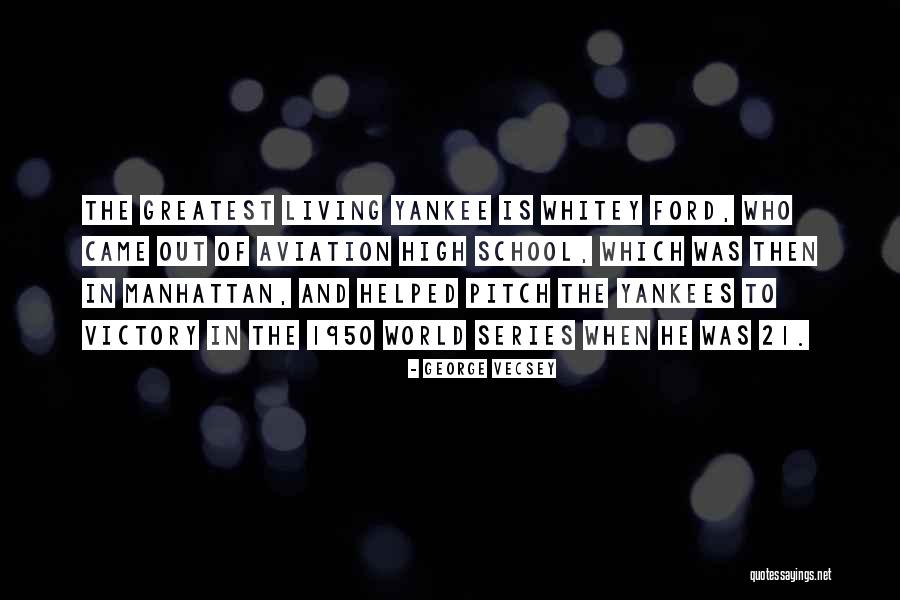 Yankee Quotes By George Vecsey Yankee Quotes By George Vecsey