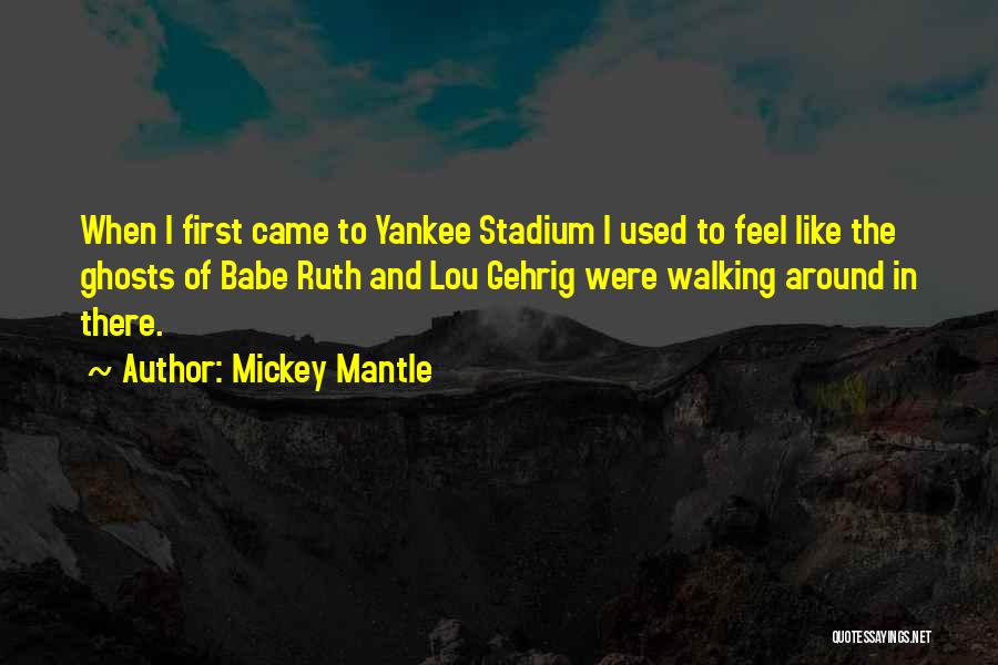 Yankees Baseball Quotes By Mickey Mantle