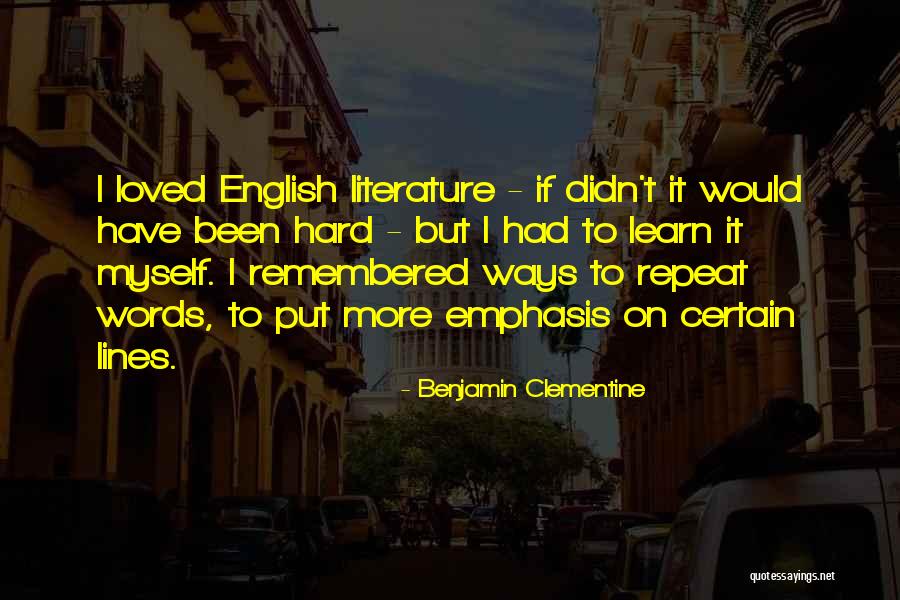 Yankela Quotes By Benjamin Clementine Yankela Quotes By Benjamin Clementine