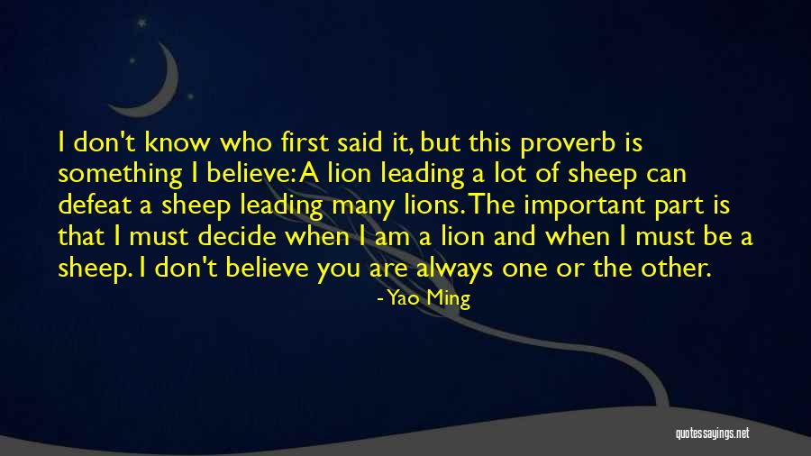 Yao Ming Quotes 255042 Yao Ming Quotes 255042