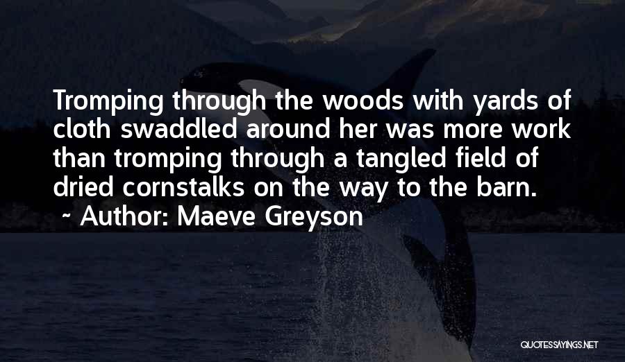 Yards Quotes By Maeve Greyson