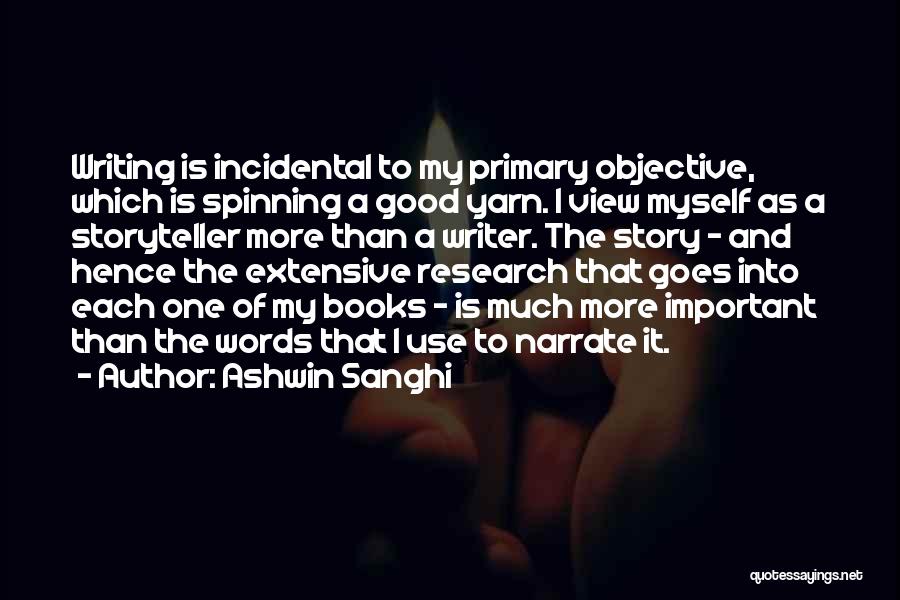 Yarn Quotes By Ashwin Sanghi