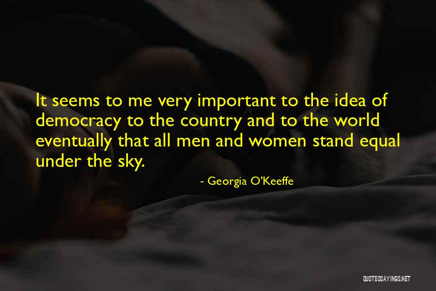 Yassai Mossai Quotes By Georgia O'Keeffe Yassai Mossai Quotes By Georgia O'Keeffe