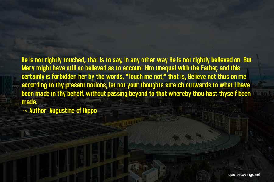 Yasuharu Oyama Quotes By Augustine Of Hippo
