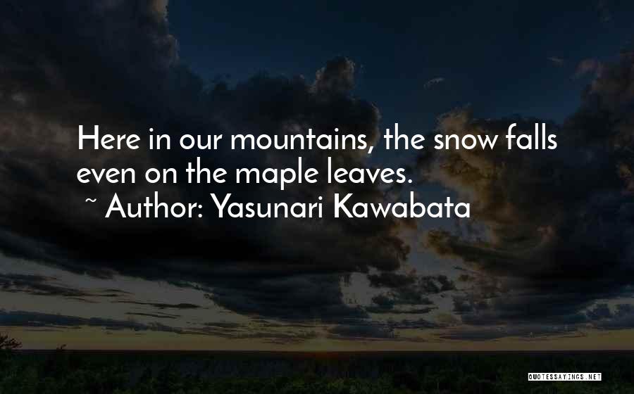 Yasunari Kawabata Quotes 341786
