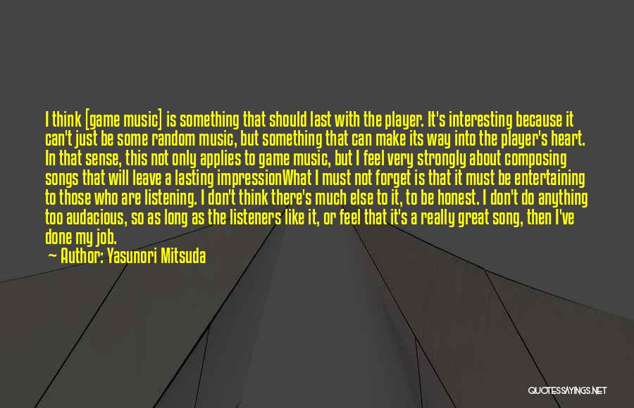 Yasunori Mitsuda Quotes 843278