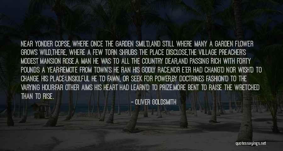 Yathe Quotes By Oliver Goldsmith Yathe Quotes By Oliver Goldsmith