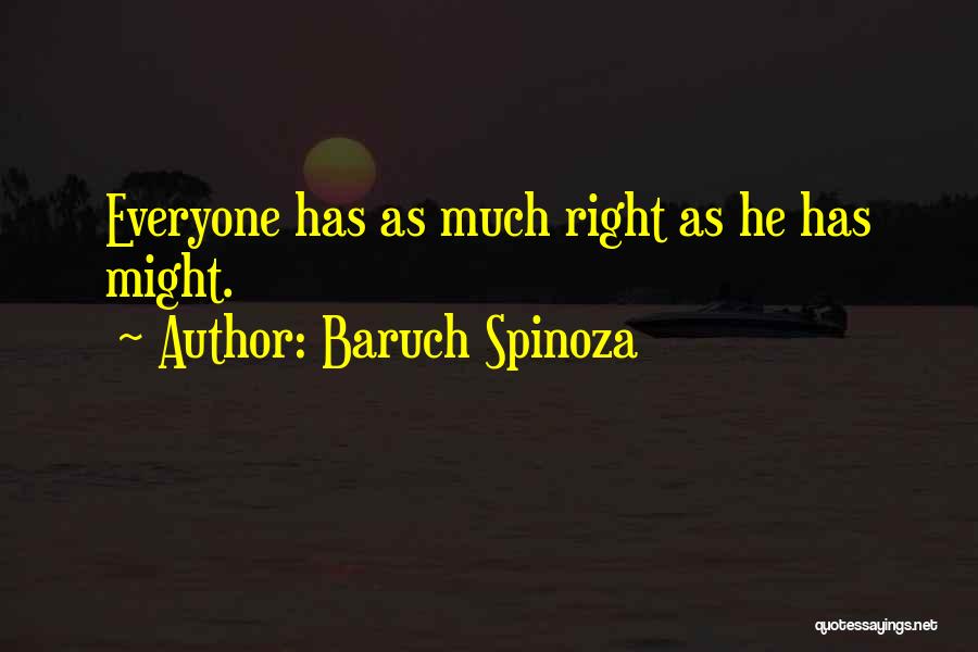 Yatikaa Quotes By Baruch Spinoza