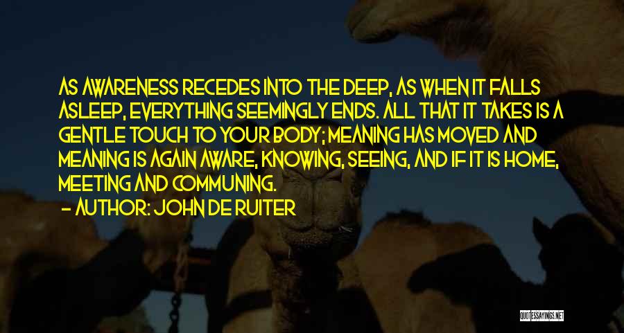 Yatma Dieye Quotes By John De Ruiter