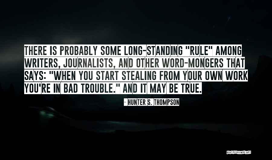Ydkif Quotes By Hunter S. Thompson Ydkif Quotes By Hunter S. Thompson