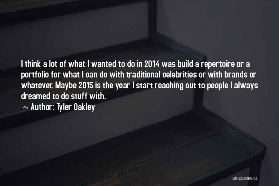 Year 2014 Quotes By Tyler Oakley