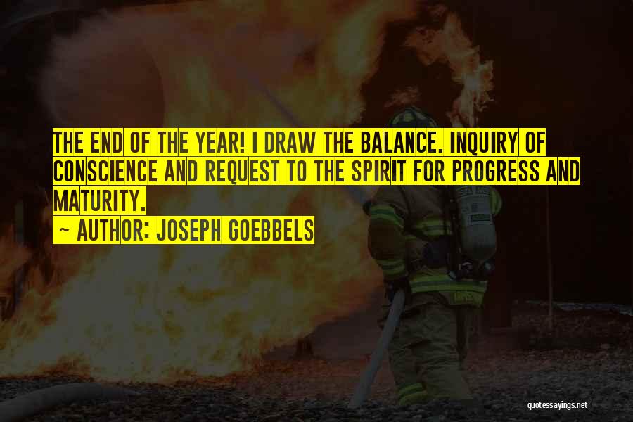 Year End Quotes By Joseph Goebbels