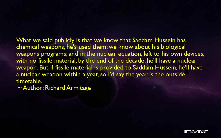 Year End Quotes By Richard Armitage