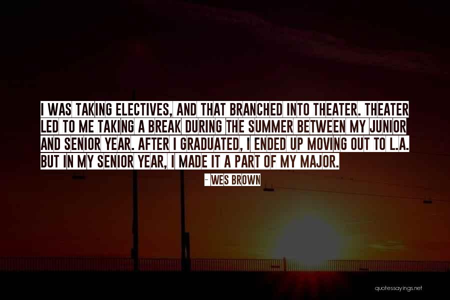 Year Ended Quotes By Wes Brown Year Ended Quotes By Wes Brown