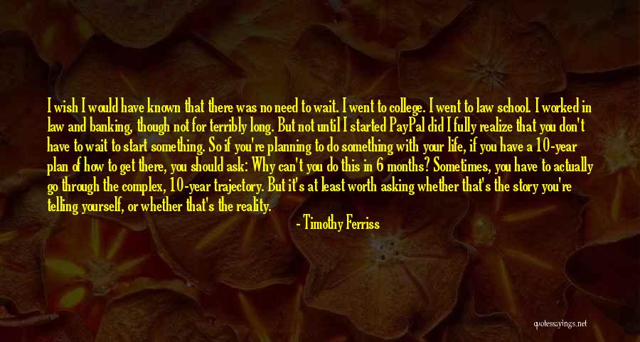 Year Long School Quotes By Timothy Ferriss Year Long School Quotes By Timothy Ferriss