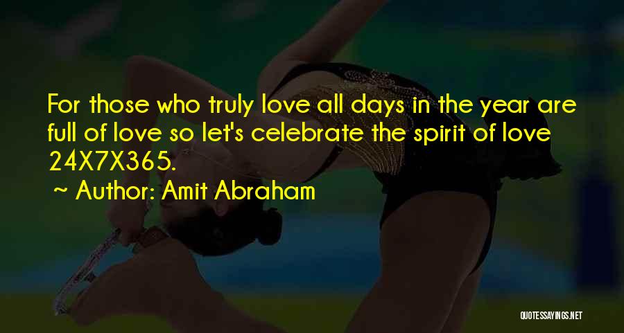 Year One Abraham Quotes By Amit Abraham