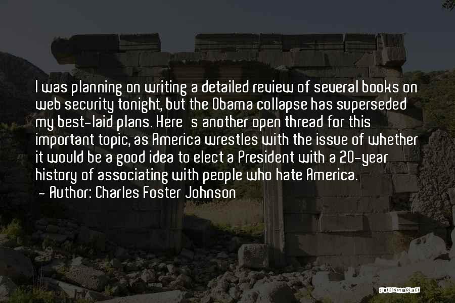 Year Review Quotes By Charles Foster Johnson