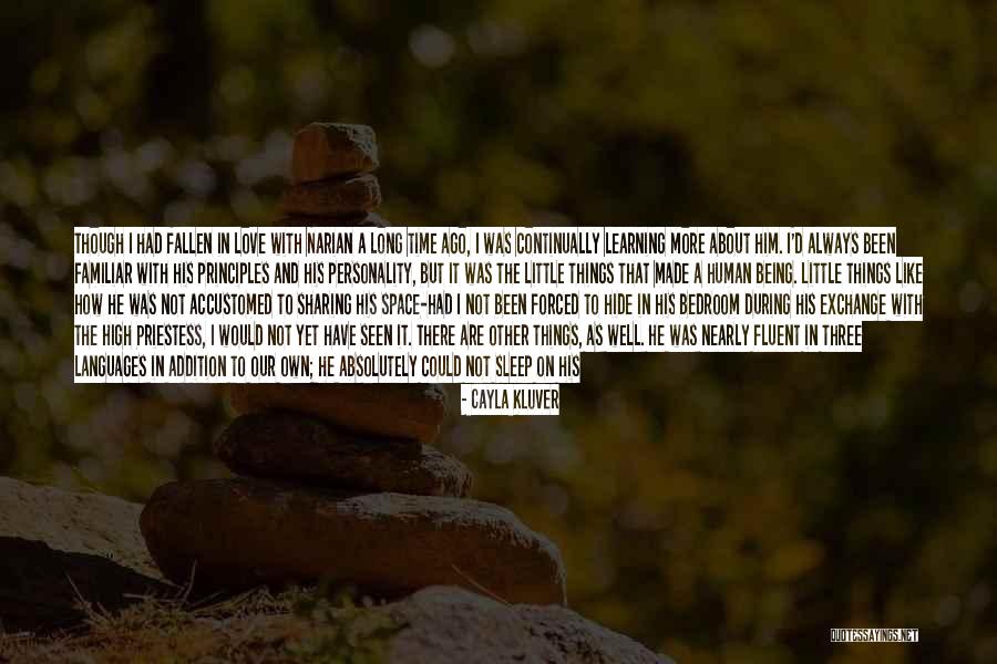 Yearning Girl Quotes By Cayla Kluver