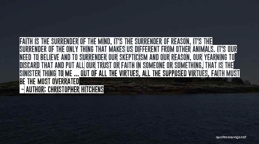 Yearning Quotes By Christopher Hitchens