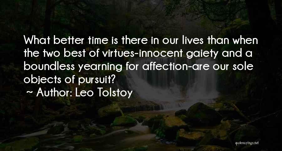 Yearning Quotes By Leo Tolstoy