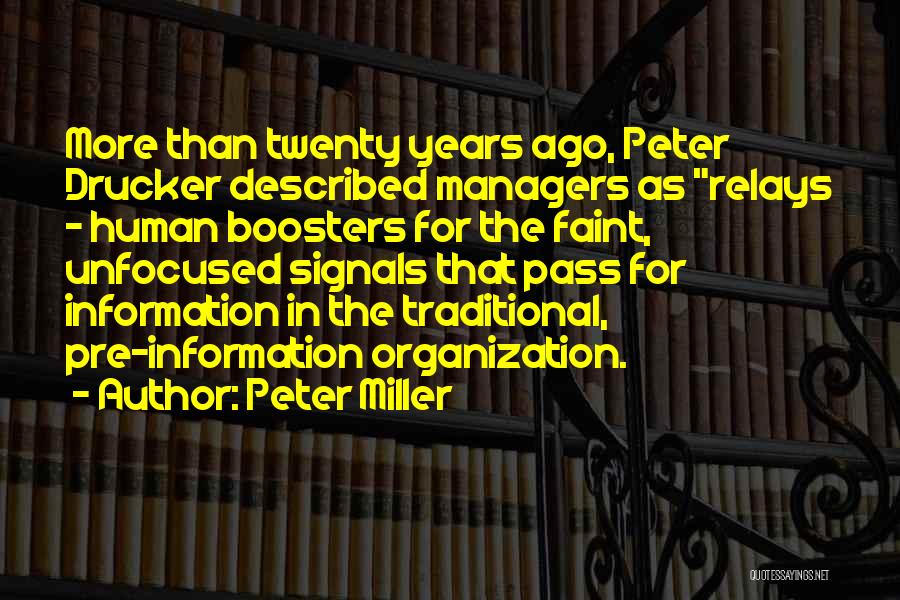Years Ago Quotes By Peter Miller