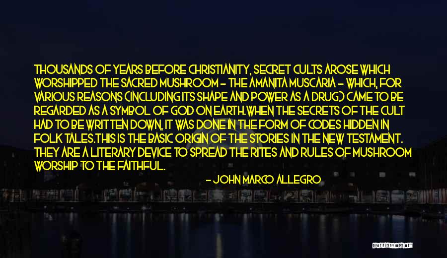 Years Before Christ Quotes By John Marco Allegro Years Before Christ Quotes By John Marco Allegro