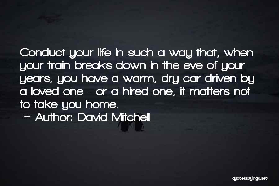 Years Eve Quotes By David Mitchell