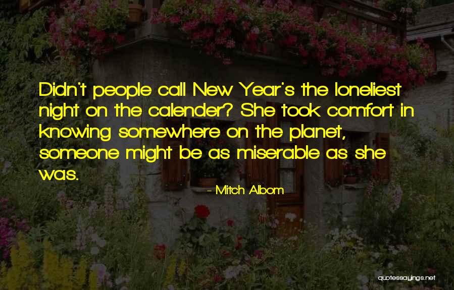 Years Eve Quotes By Mitch Albom