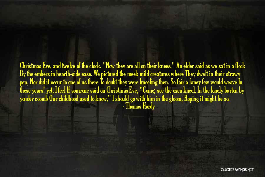 Years Eve Quotes By Thomas Hardy