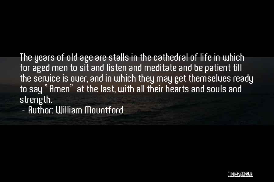 Years Of Service Quotes By William Mountford