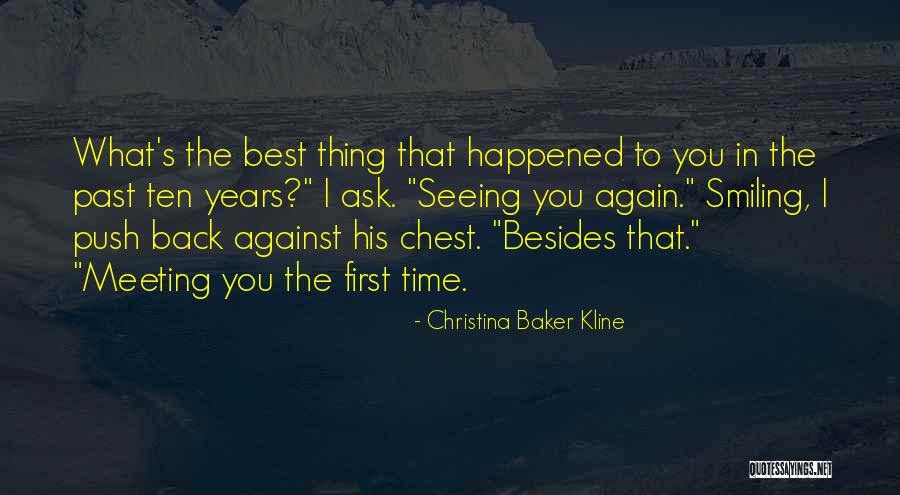 Years Or Genz Quotes By Christina Baker Kline Years Or Genz Quotes By Christina Baker Kline