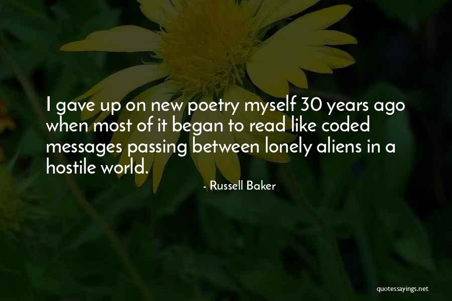 Years Passing Quotes By Russell Baker