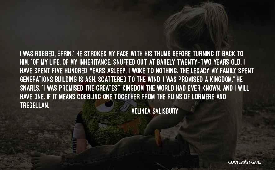 Years Spent Together Quotes By Melinda Salisbury Years Spent Together Quotes By Melinda Salisbury