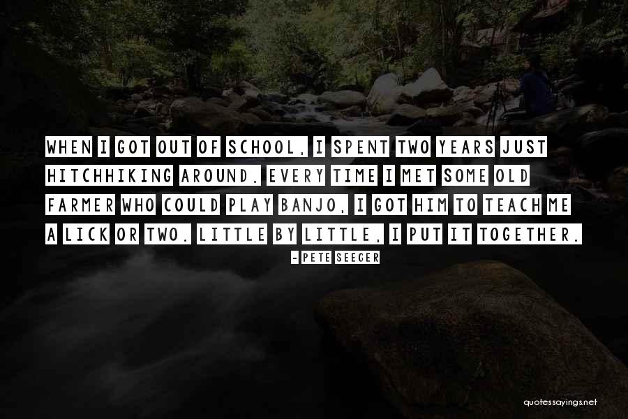 Years Spent Together Quotes By Pete Seeger Years Spent Together Quotes By Pete Seeger